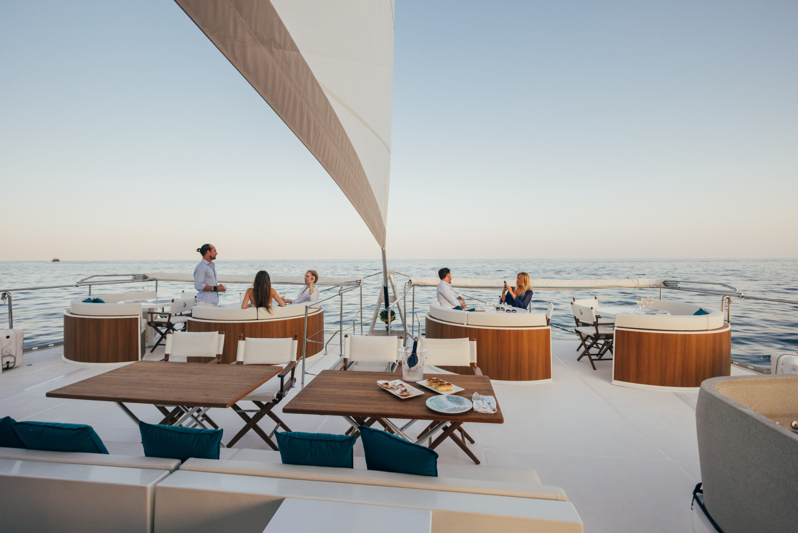 charter a yacht for a wedding